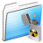 Burnable Folder Alt Stripe Sidebar Icon